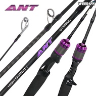 คันเบ็ดตกปลา WEEBASS ROD คันเบ็ด - รุ่น ANT (2ท่อน) คันตีเหยื่อปลอม คันUL คันตกปลา