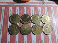 Koin Rp 500 Kuningan Melati Kecil Tahun 1992 (Iklan K774)