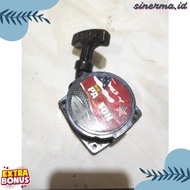 MESIN Cod T328 4Hole Recoil Starter Crank Pull 2-Stroke Lawn Mower Tanaka Rs0