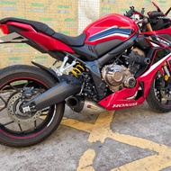 BJ Suitable for Motorcycle CBR650R CB650R CB650F Exhaust Pipe Modified Hidden Back Pressure Full-Sec