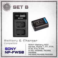 แบตกล้อง Sony NP-FW50(Type-C/Micro USB) สำหรับกล้อง Sony A5000 A5100 A6000 A6300 A6400 A6500 A7 A7II A7RII