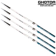 Ghotda 3.6M/4.5M/5.4M/6.3M Fishing Rod For Fish Feeder Spinning Rod Ultralight Carp Hard Frp Carbon 