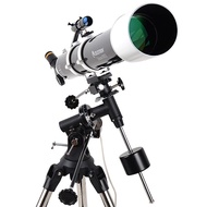 Celestron Deluxe 90DX F10 90mm HD กล้องโทรทรรศน์ดาราศาสตร์มืออาชีพแบบหลายชั้นพร้อม EQ2 เยอรมันอิเควทอเรียลเมาท์