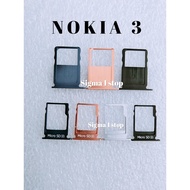 SIM TRAY NOKIA 3 SLOT SIM CARD SIM HOLDER SLOT MEMORY CARD SIM LOCK SIM DRAWER SIM CARD HOLDER