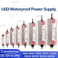 LED Driver DC 12V 24V IP67 Waterproof Lighting Transformers for Outdoor Lights Power Supply 36W 60W 100W 150W 200W  SG6L2