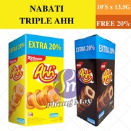 NABATI TRIPLE AHH CHEESE  [13.5G*10'S] [EXTRA20%]  NABATI TRIPLE CHOCOLATE