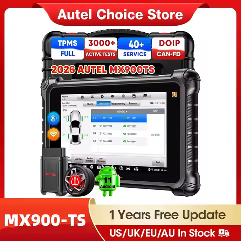 Autel MaxiCheck MX900TS Car Diagnostic Tool MX900-TS Full TPMS Diagnostic OBD2 Scanner CAN FD & DOIP