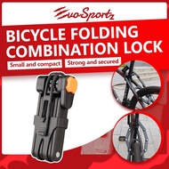 Bicycle Folding Combination Lock | Foldable Compact Bike Lock