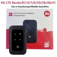 MF800黑色JIO 4G無線路由器插卡LTE隨身WiFi移動MIFI wifi router