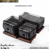 Hibachi Japanese Bbq Grill Square Grill with Charcoal