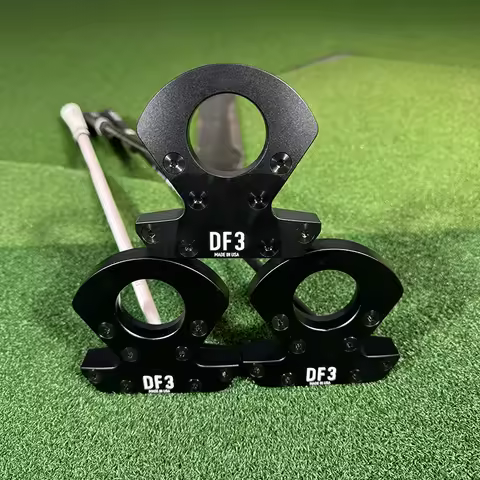 New Zero Torque D-F3 BLACKOUT Golf Putter ACCRA Graphite shaft or Black Steel Shaft With Head Cover 