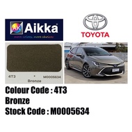 AIKKA TOYOTA 4T3 BRONZE * 2K CAR PAINT