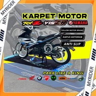 MYRIDER Karpet Motor Yamaha Carpet Motor Yamaha Alas Motor Mat Moto Pelapik Motor Rxz Y15zr Kawasaki Karpet Moto