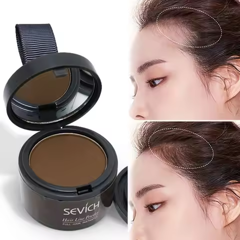 Sevich Hairline Powder 4g Hairline Shadow Powder Makeup Hair Concealer Natural Cover Unisex Hair Los