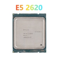 For Xeon E5 2620 V2 CPU LGA2011 Pin Processor CPU for X79 BTC Mining Motherboard for X79 Motherboard DDR3 RAM