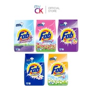 (Bundle of 2) Fab Laundry Powder Detergent Anti-bac/Colour/Regular/Lavender/Downy 1.9kg