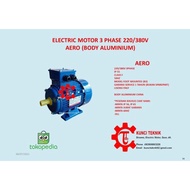 HP 0.37 0.25 Kw 3 Phase 4 Pole Electro Motor/Dynamo Induction Motor B3