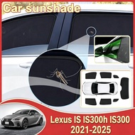 【READY STOCK】  Car Mesh Sun Shades For Lexus IS IS300h IS300 2021-2025 Auto Sunshades Window Sun Vis
