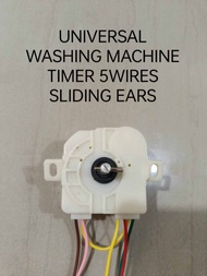 washing machine timer 5 wire slide ears /washing machine timer 5 wire sliding / washing machine time