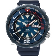 Seiko PADI Automatic Diver 200M Tuna Limited Edition dengan Strap Karet Warna Biru