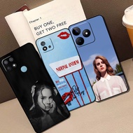 for Realme 3 5 5i 5s 6 6i 7 7i 8 8s 8i 9 9i 10 Pro Plus 12 12X 12+ 13 P1 Lana Del Rey Fashionable so