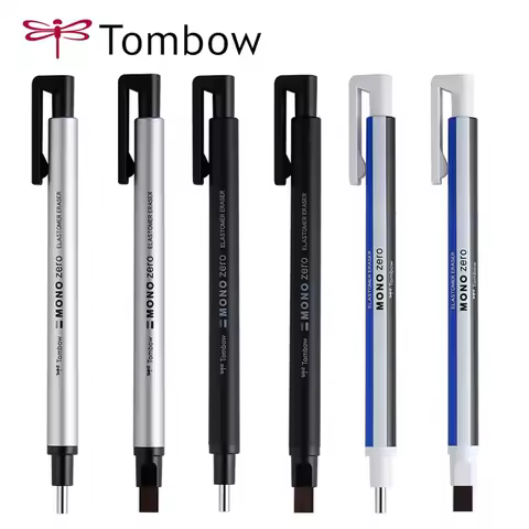 Tombow MONO Zero Pen Push Eraser Pencil Rubber ластик Japanese Stationery for Art Student Supplies D