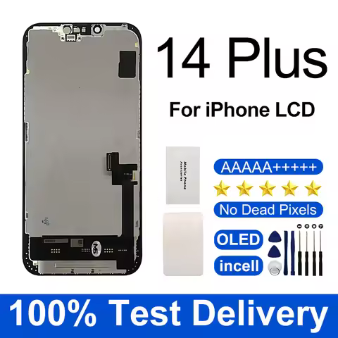 AAA+++ GX OLED For iPhone 14 14Pro Max LCD Replacement Parts Incell For iphone 14 Plus OLED Display