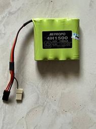 (大樹的家):JR PROPO 原廠電池4H1500 4.8V 1500mah Ni-MH鋰電池大特價
