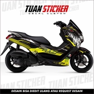 Yamaha Nmax striping Decal Sticker, Nmax Decal Sticker, Nmax Sticker, Nmax vr46 striping Decal