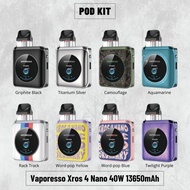 Vaporesso Xros 4 Nano 40W 1350Mah Pod Kit 100% Authentic By Vaporesso - Xros 4 Nano Pod