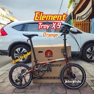 SEPEDA LIPAT ELEMENT TROY X 9 - bicycle storeku