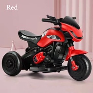 มอเตอร์ไซค์เด็ก มอเตอร์ไซค์ไฟฟ้า กับดนตรี 3ล้อ สีแดง/สีขาว/สีฟ้า รถมอเตอร์ไซค์ไฟฟ้า อายุ 3-9 ปี ระบบไฟLED Baby motorcycle