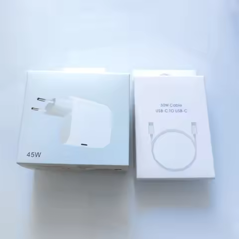 45W Pd Charger Original For Google EU/US Fast Charging Power Adapter USB C To Type C Cable For Pixel