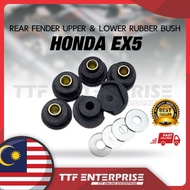 HONDA EX5 REAR FENDER UPPER & LOWER RUBBER BUSH MOUNTING RUBBER BUSH GETAH MUDGUARD MAGAT BELAKANG E