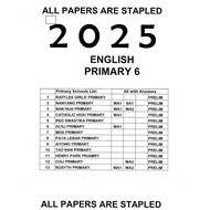 2025 Full set p6 / 2024 2023  Primary 6 School Exam Paper (Hard Copy)