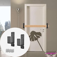 VALENTINE1 Door Barricade Brackets, Upgraded Carbon Steel Door Bar Holder Brackets, For 2X4 Lumber H
