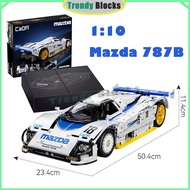 C63007 Mazda 787B  Building Blocks 1:10 Technic RC Racing R26B Four Rotor Engine Toys Gifts for Boys