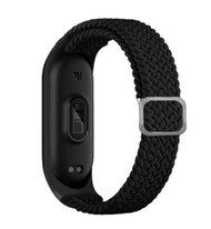 สายนาฬิกา Mi Band 10 9 8 Mi Band 7 Mi Band Mi Band 3 4 Mi Band 5 6 Sports Band สายนาฬิกาถักแบบยืดหยุ
