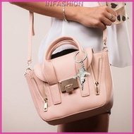 INF Aeroplane Shaped Keychain Jewelry Crafted Zinc Metal Accessory for Trendsetters