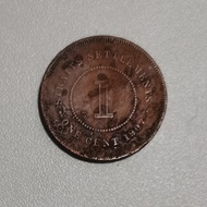 VERY OLD COINS 1 Cent (1907) KING EDWARD VII [copper]