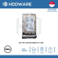 DELL 1TB 7.2K SATA 3.5 HDD // 0W69TH // ST1000NM0033 // 9ZM173-136