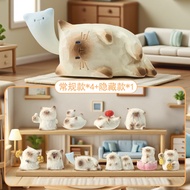 Cute Cat PAI Emotional Mystery Box Cute Cat Office Desktop Decoration Lucky Cat Decoration Cartoon D