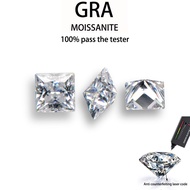 【 GRA Certificate Attached 】 Moissanite Ring, Earrings, Necklace, DIY Accessories, 0.3ct-2ct Princes