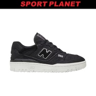 New Balance Unisex 550 Black Canvas Sneaker Shoe (BB550MDB) Sport Planet 51-01