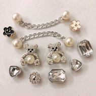 Suitable for crocs crocs crocs Accessories cross Shoes Flower Accessories Premiumfrench styleDecorat