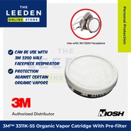 3M 3311K-55 Organic Vapor Catridge With Pre-filter by Leeden Online Store