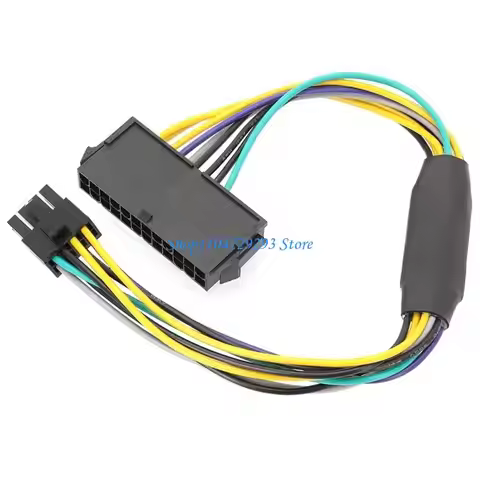 24 Pin to 8 Pin ATX Power Adapter Cable for Optiplex 3020 7020 9020 Power Cord