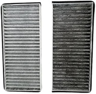 Cabin Air Filter for Ford Fiesta B299 1.0T/1.3L 2008-2017, 1Pair Activated Carbon Air Conditioning F