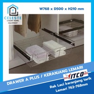 VITCO Cabinet Drawer A Plus 768mm Keranjang Lemari/ Rak pakaian Vitco