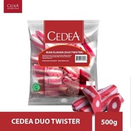 Cedea Duo Twister 500 Gr Baso Ikan Olahan Bakso Frozen SeaFood Murah